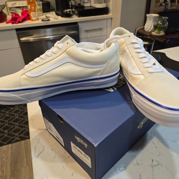 Vans Premium Old Skool 36 Off White VN000CNGOFW Men's Size 12 Shoes Skate NEW - Picture 6 of 11